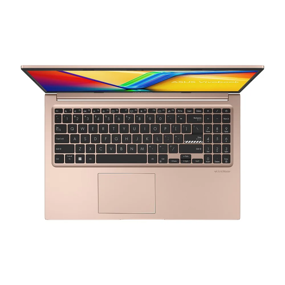 ASUS 華碩 Vivobook X1504VA-0591C120U 蜜誘金【Core 5 120U/8G RAM/DDR5/512G SSD】15.6吋 輕巧文書筆電