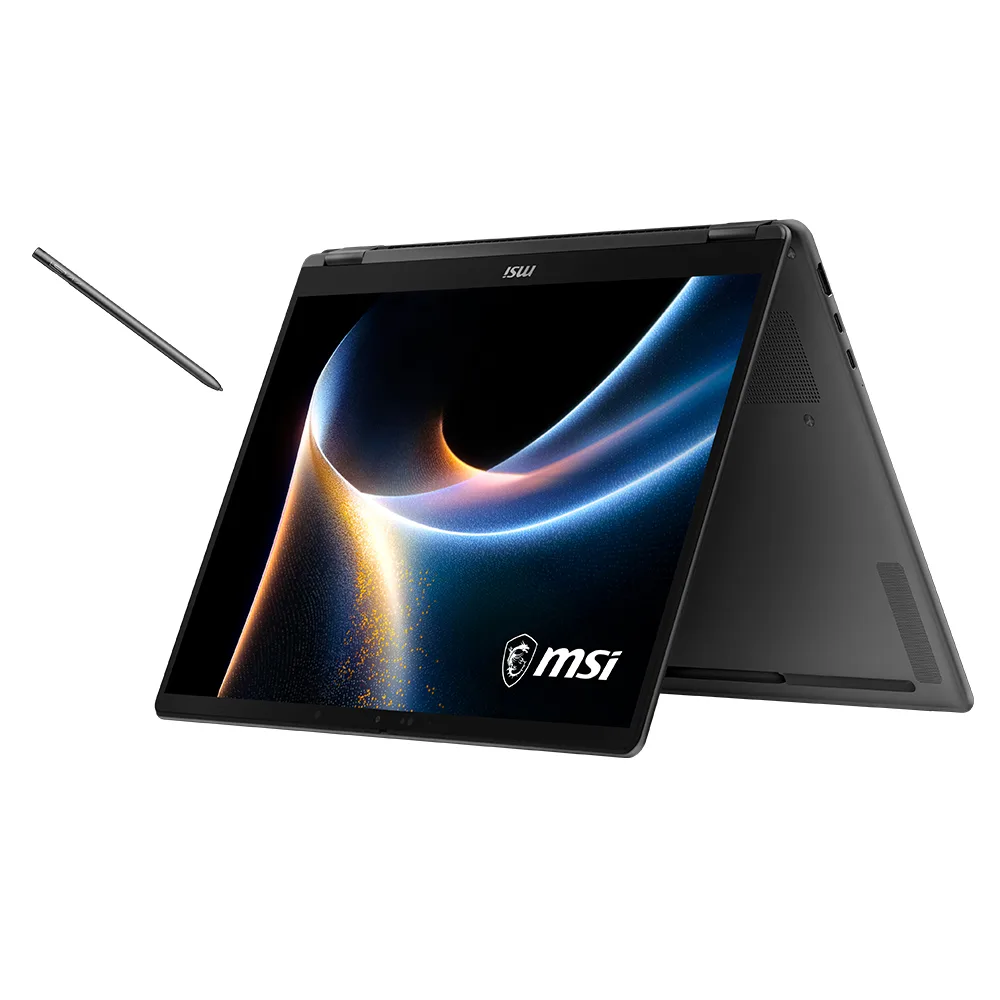 微星 MSI Prestige 16 Flip AI+ C3MTG-041TW【Ultra X9 388H/32G/1TB SSD/OLED觸控/2.8K/120Hz/Win11專業版】16吋 翻轉觸控商務筆電
