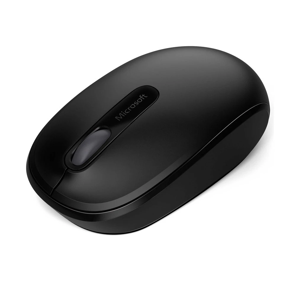 Microsoft 微軟 1850 無線行動滑鼠 消光黑【環保包裝/左右手通用設計/Buy3c奇展】