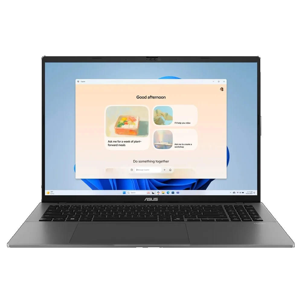 ASUS 華碩 Vivobook S S3607CA-0182G225H 夜幕灰【Ultra 5 225H/16G/512G SSD/Win11】16吋 輕薄AI效能筆電