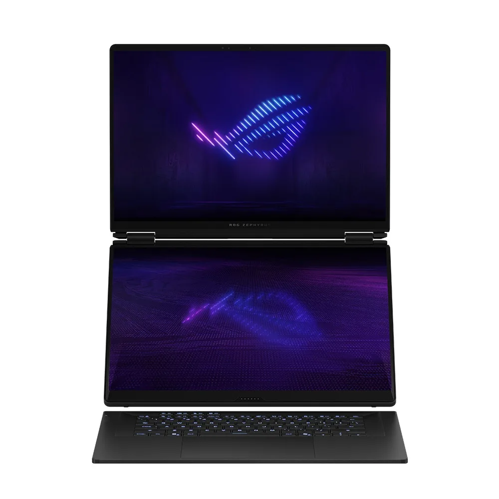 華碩 ASUS ROG Zephyrus Duo 16 GX651AX-0022B386H-NBLO【Ultra 9 386H/64G/RTX 5090 24G/2TB SSD/3K/OLED/120Hz/Win11】16吋 AI西風之神雙觸控螢幕電競筆電