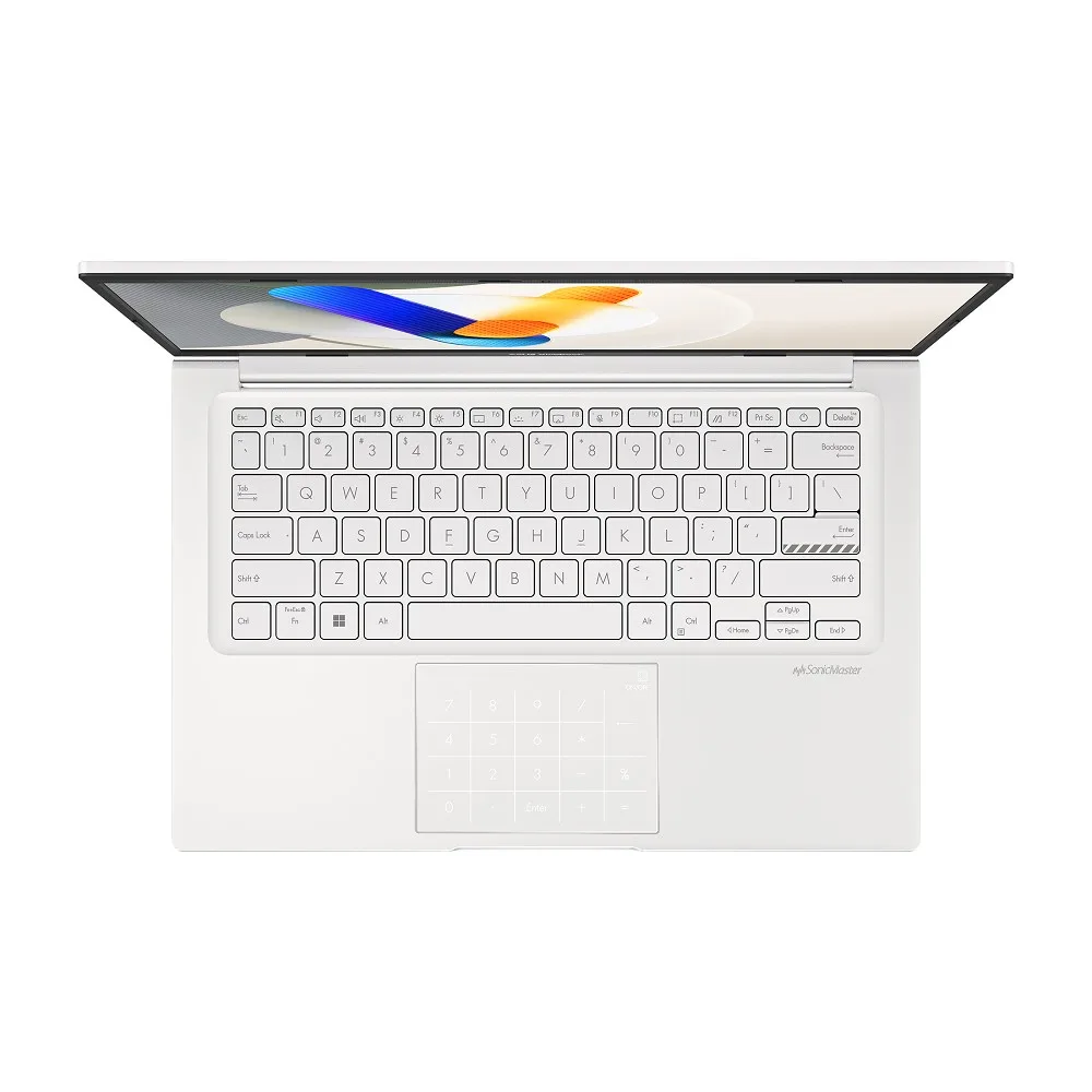 ASUS Vivobook X1404VA-0421W120U 幻彩白【Core 5 120U/8G/512G SSD/DDR5/Full-HD】14吋 輕薄文書筆電