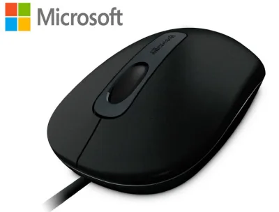 Microsoft 微軟 有線光學滑鼠 黑【USB/Buy3c奇展】