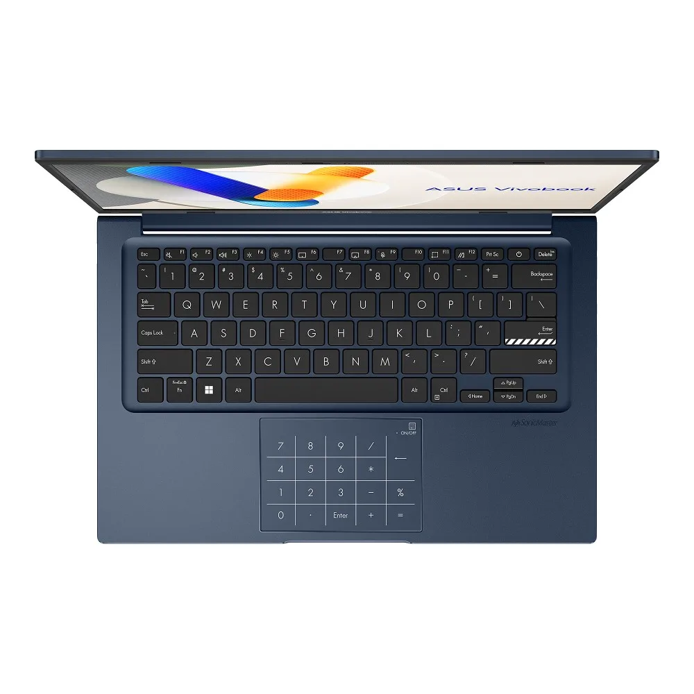 ASUS Vivobook X1404VA-0381B120U 午夜藍【Core 5 120U/8G/512G SSD/DDR5/Full-HD】14吋 輕薄文書筆電
