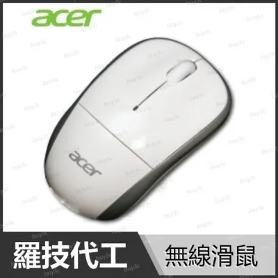 acer 無線行動滑鼠 M-R0028 羅技代工 M215樣式 無線滑鼠 白