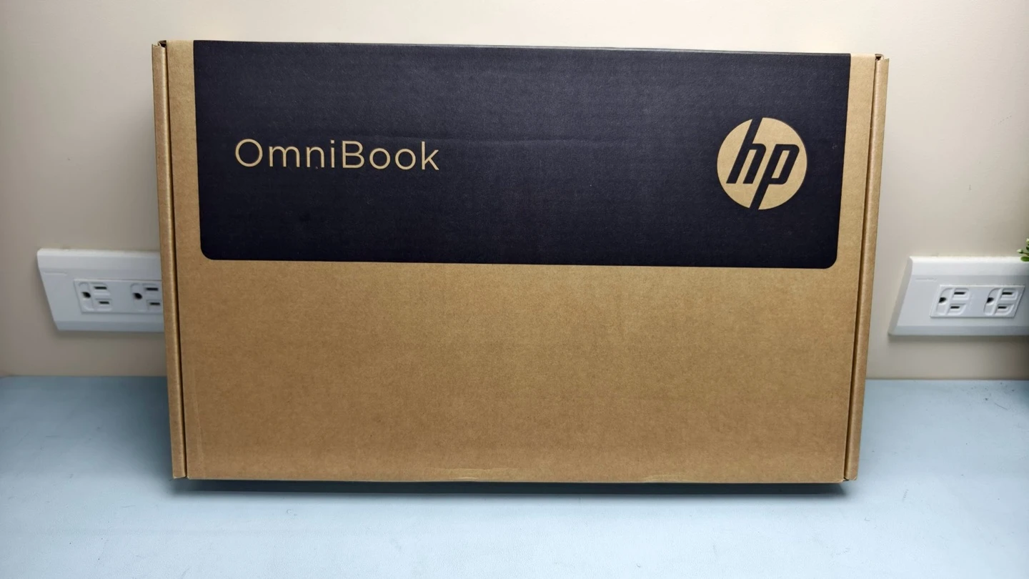 HP OmniBook 牛皮紙外箱