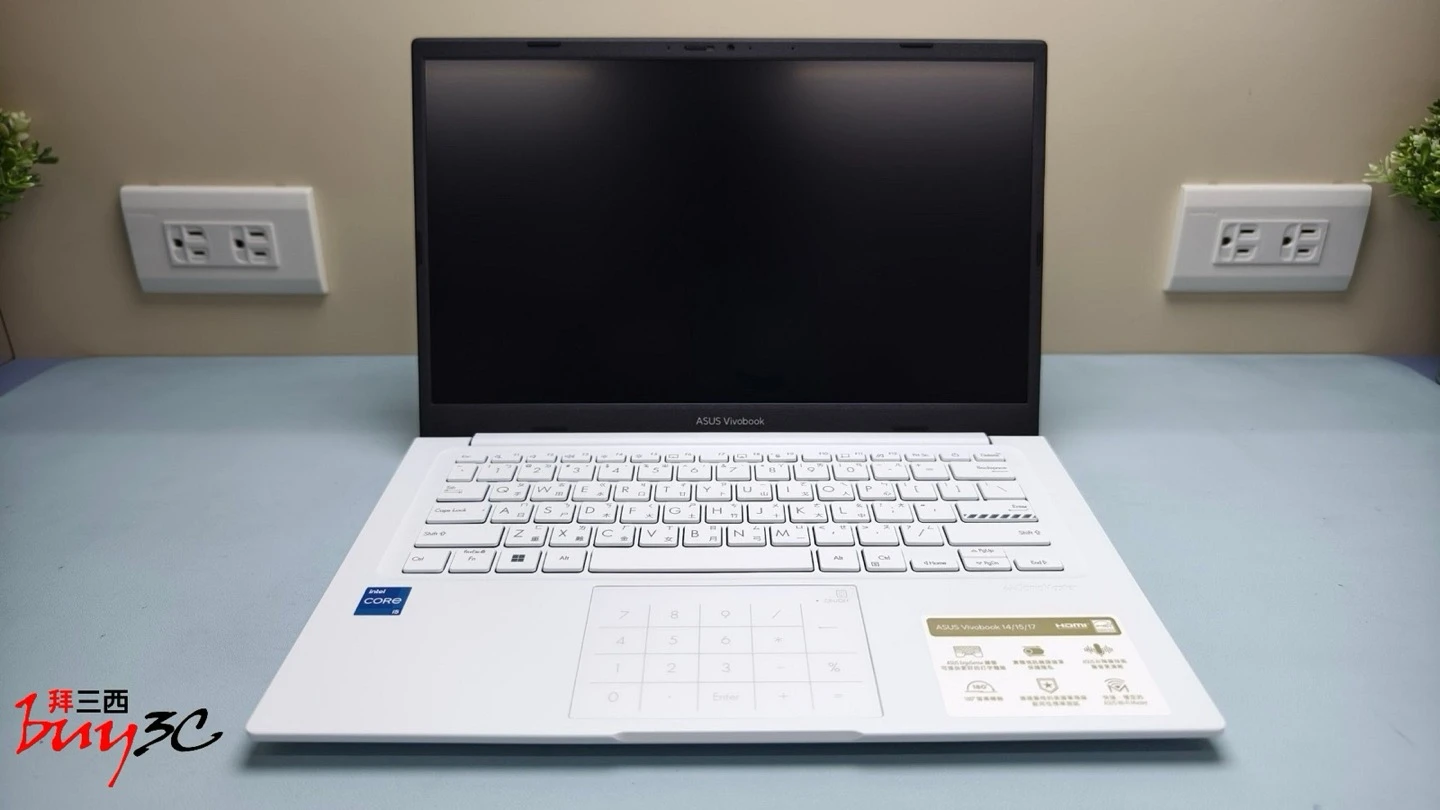 Vivobook 14 X1404VA 螢幕未點亮：14 吋窄邊框霧面面板