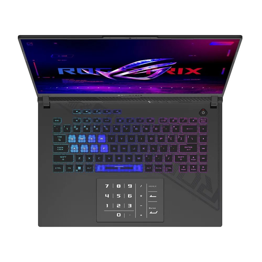華碩 ASUS ROG Strix G16 G614PM-0044C8940HX-NBL【Ryzen 9 8940HX/16G/RTX 5060 8G/1TB SSD/QHD+/300Hz/Win11】16吋 潮流電競筆電
