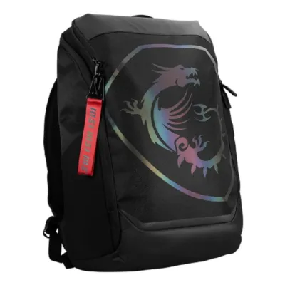 MSI 微星 原廠筆電後背包【後背包/減壓背帶/大容量/17.3吋可用/筆電包/Buy3c奇展】