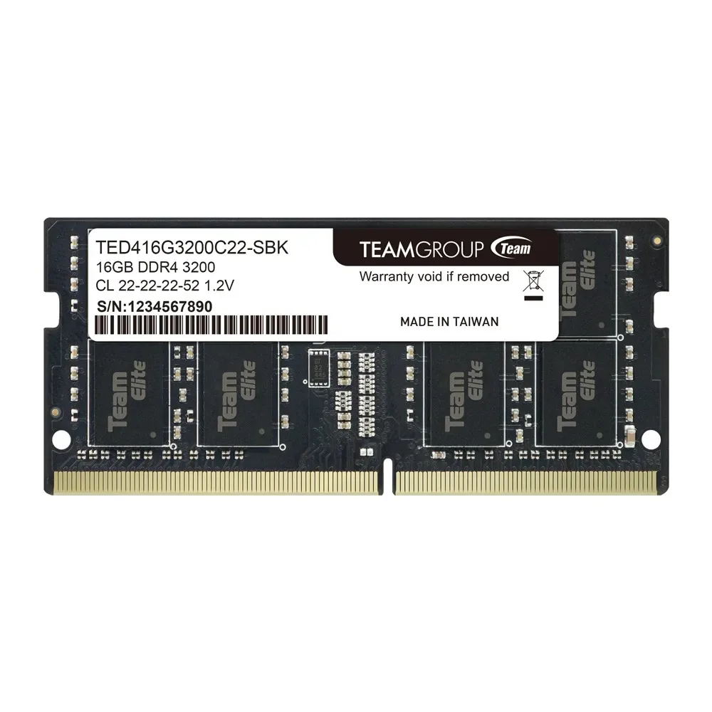 十詮 TEAM ELITE DDR4 3200 16GB 筆記型記憶體【代安裝私訊洽詢/SO-DIMM/RAM/Buy3c奇展】